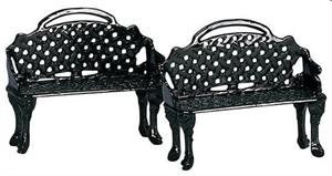 PATIO BENCH, SET OF2-en