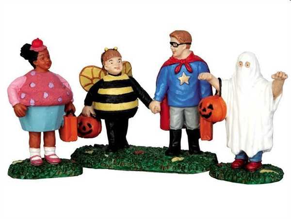 NEW TRICK OR TREATERS, SET OF 3-en