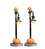 WITCH PUMPKIN PATCH, SET OF 2, B/O (4.5V)-en