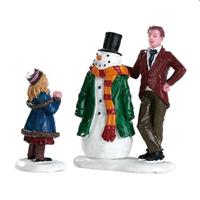 DAD'S SNOWMAN, SET OF 2-en