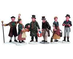 VILLAGE PEOPLE FIGURINES,SET/6-en