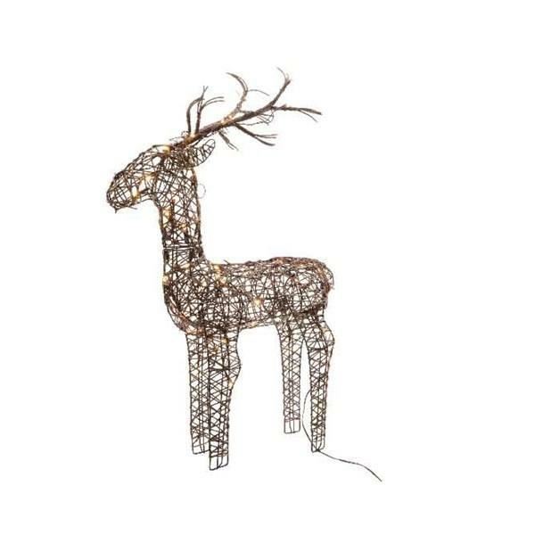 LED DEER OUT L45-W24-H104CM-72L BROWN/WARM WHITE-en