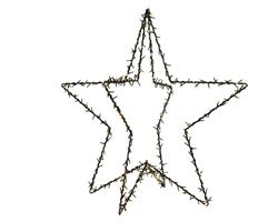 LED STAR OUT L58-W55-H58CM-240L BLACK/WARM WHITE-en