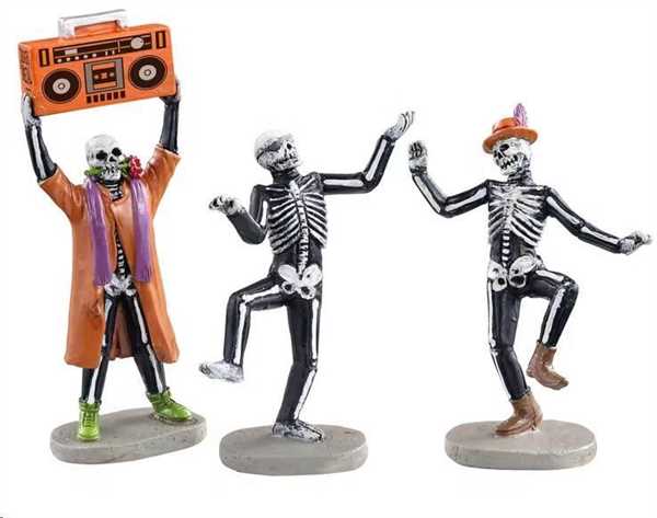 JITTERBONES DANCE PARTY, SET OF 3-en