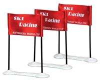 SKI RACING FLAG, SET OF 3-en