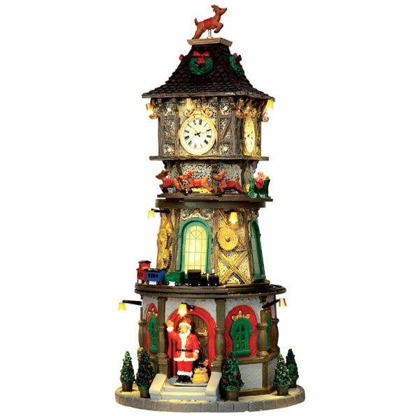 CHRISTMAS CLOCK TOWER,-en