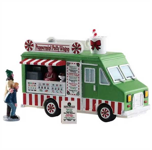 PEPPERMINT FOOD TRUCK, SET OF 3-en