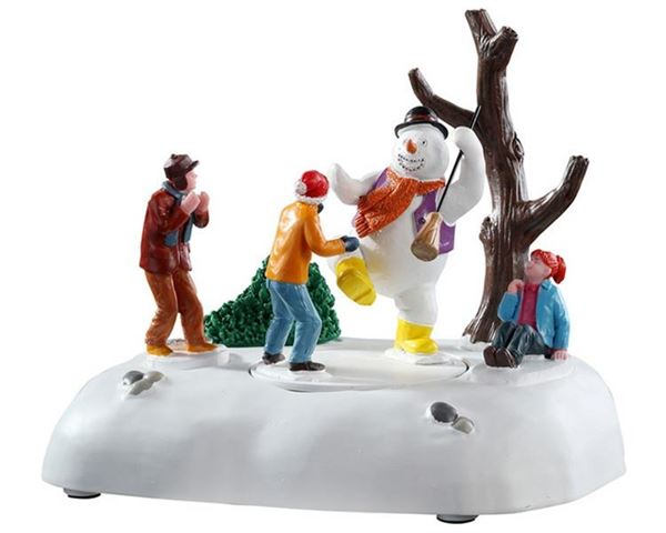 Figura Santa Set da 6 piatti di legno LAMAMMA 19 cm. I piatti sono