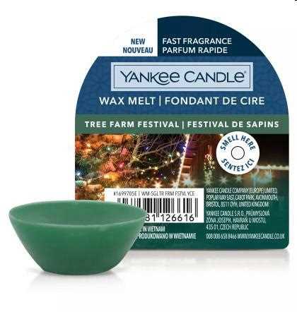 YANKEE CANDLE SINGLE WAX MELT TREE FARM FESTIVAL-en