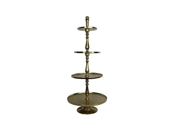 ETAGERE RD LUCY M GOLD 53X53X128CM-en