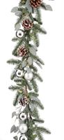 MONTREAL GARLAND SILVER - L180XW15XH10CM-en