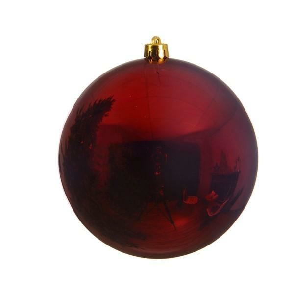 BAUBLES SHAT.PROOF D.20CM OXBLOOD-en