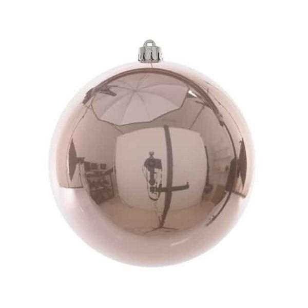 PALLINA NATALE PLASTICA DIA20CM BLUSH PINK