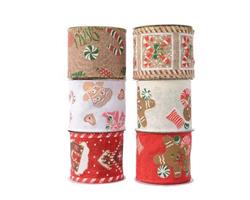 RIBBON POLYESTER L270-W6.30-H0.01CM ASSORTED-en