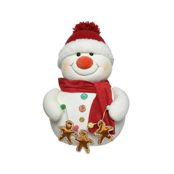 SNOWMAN POLYESTER L34-W24-H49CM WHITE-en