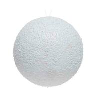 FOAM SNOWBALL WITH HANGER WHITE diam. cm. 14-en