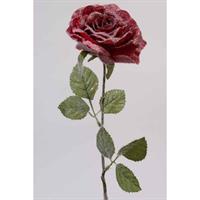 ROSA SILK INNEVATA CM.45 ROSSO