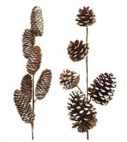 SPRAY PINECONE L4-W10-H60CM NATURAL-en