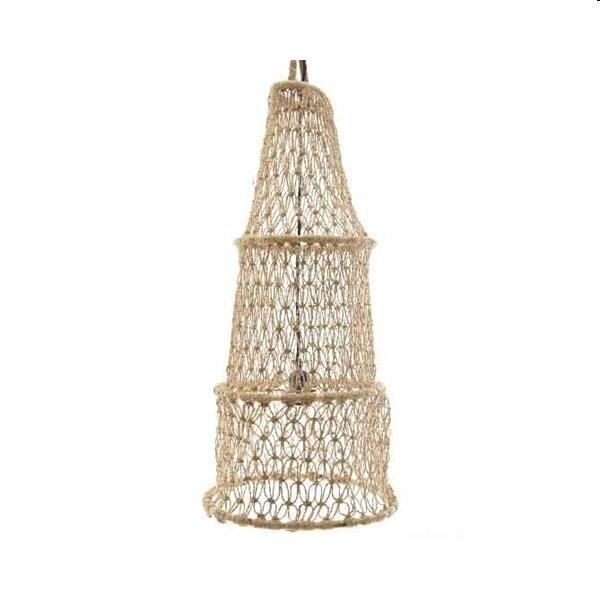 JUTE WOVEN FYKE PENDANT NATURAL-en