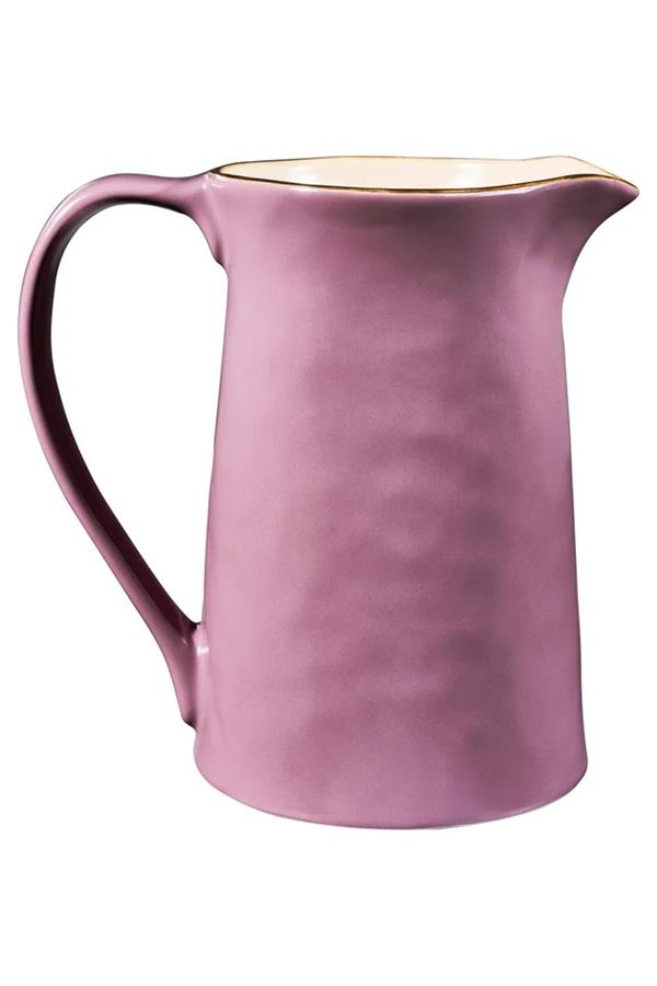 CARAFFA ACQUA COLORATA LINEA MEDITERRANEO ROSA CM.H19,5