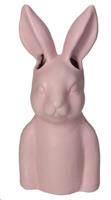 VASE BUNNY FINE EARTHENWARE PINK 9X9X21.5CM-en