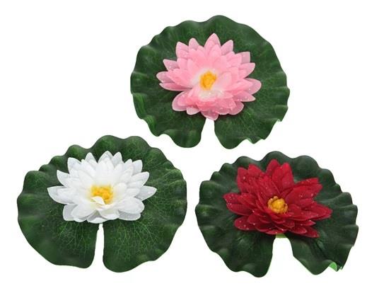 LOTUS POLYESTER L20.00-W20.00-H4.00CM ASSORTED-en