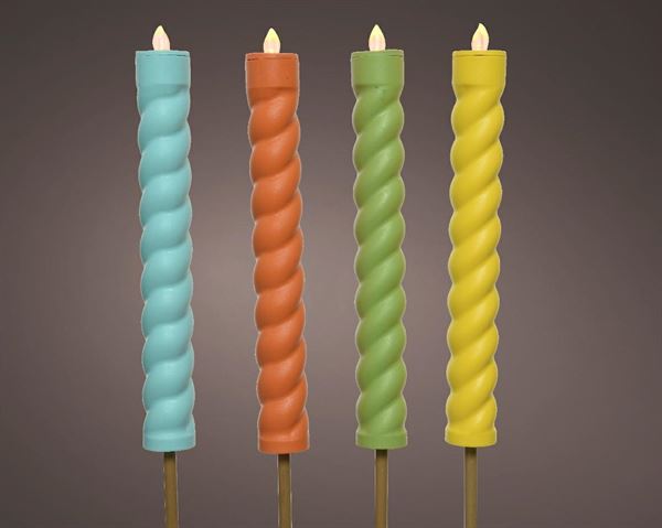 SOLAR CANDLE DIA4.00-H90.00CM-1L ASSORTED-en