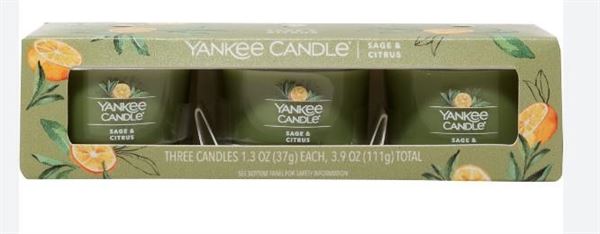 3 CANDELE VOTIVE PRALINE & BIRCH / PRALINE E BETULLA - Yankee Original -  PiccoliHome