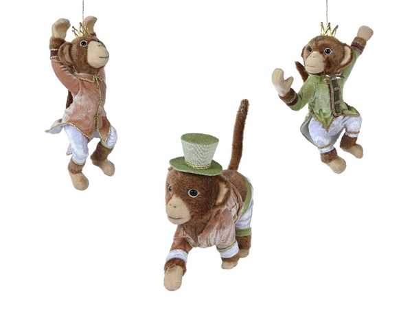 MONKEY POLYESTER L14-W13-H39CM MULTI-en