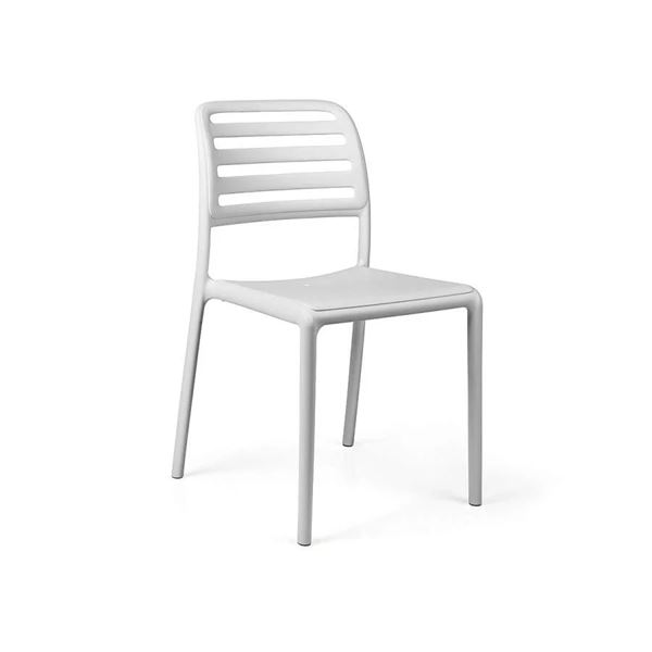 SEDIA COSTA BISTROT CM.49X54X83 BIANCO