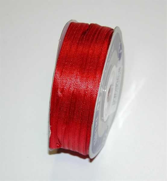 NASTRO RASO MM.3x100MT.ROSSO