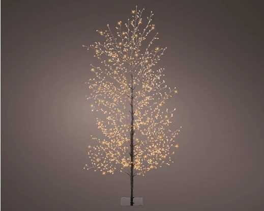 ALBERO RAMI NERO 1350 MICROLED L.CLASSIC CM.D30X150H OUTDOOR