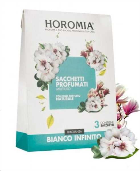 SACCHETTI PROFUMATI 3PZ. BIANCO INFINITO