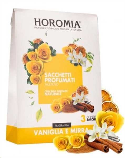 SACCHETTI PROFUMATI 3PZ. VANIGLIA E MIRRA