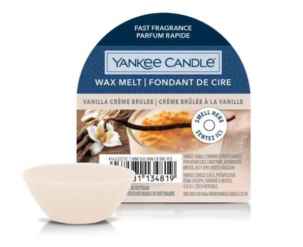 WAX MELT SINGLE VANILLA CREME BRULEE