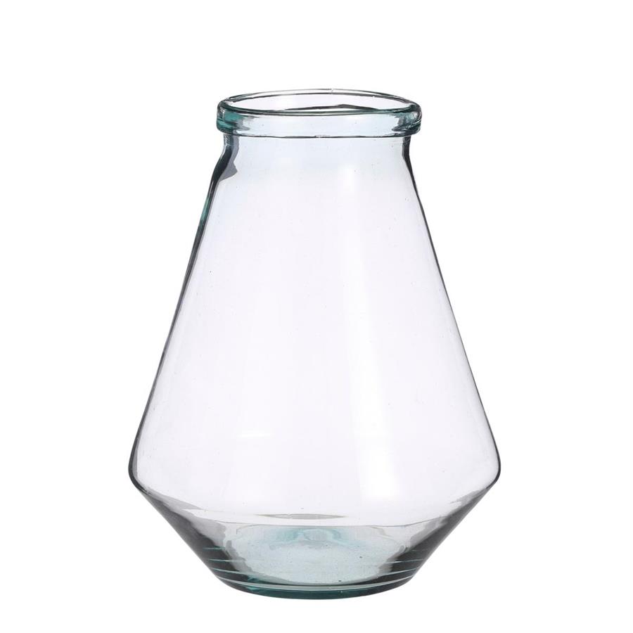 VASO JIVE IN VETRO RICICLATO H30XD23,5CM