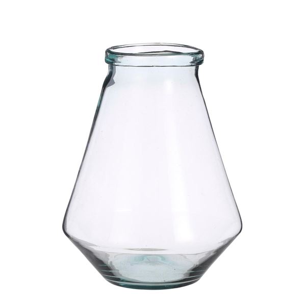 VASO JIVE IN VETRO RICICLATO H30XD23,5CM