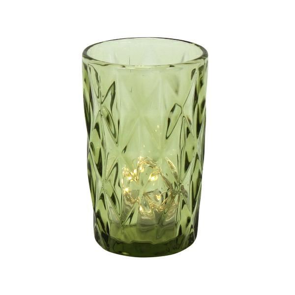 BICCHIERE LONGDRINK VETRO CL.30 VERDE