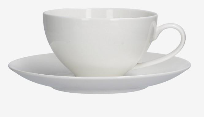 TAZZA COLAZIONE CON PIATTINO ESSENZIALE 350 CC