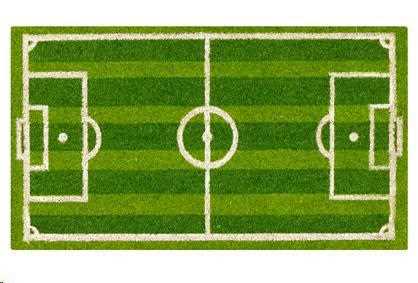 ZERBINO COCCO CAMPO DA CALCIO CM 70X40