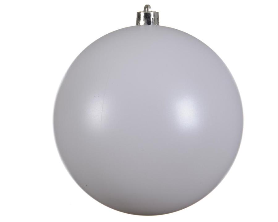 SFERA PLASTICA DIA14CM WINTER WHITE