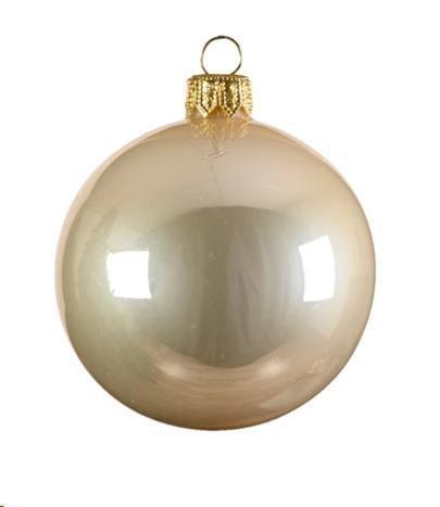 PALLINA NATALE VETRO DIA15CM PEARL LUCIDA