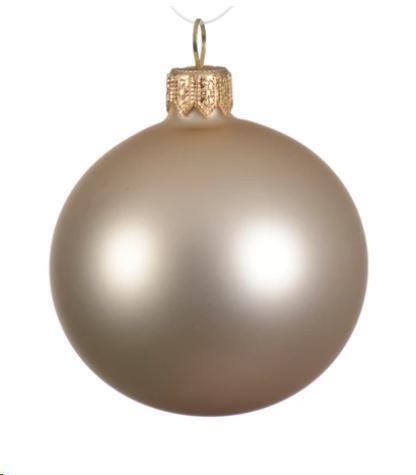 PALLINA NATALE VETRO DIA15CM PEARL OPACA