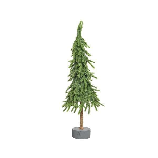 ALBERO NATALE MINI VERDE SU BASE CM Ø23 H78