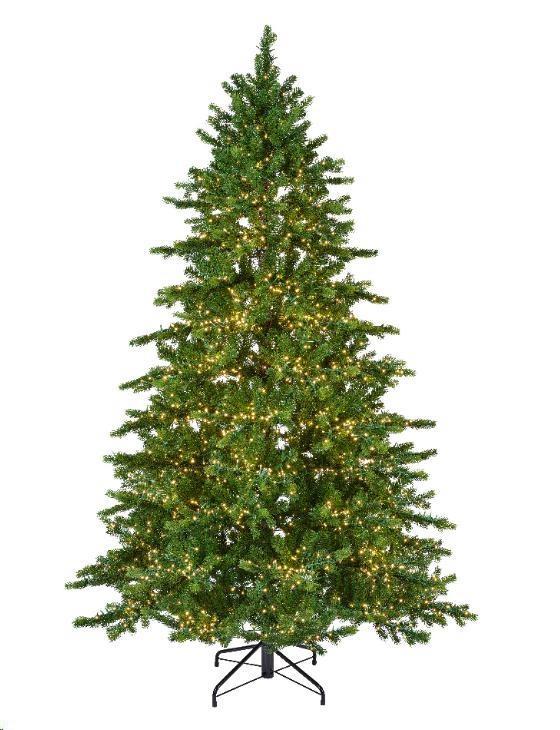 ALBERO NATALE GALLOWAY SPRUCE 3000LED L.CALDA CM Ø120 H180