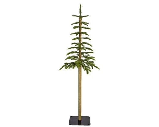 ALBERO NATALE ALPINE FIR VERDE BASE PIATTA CM Ø50 H210