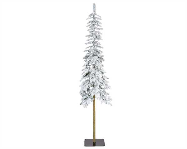 ALBERO NATALE ALPINE FIR INNEVATO BASE PIATTA CM Ø41 H180