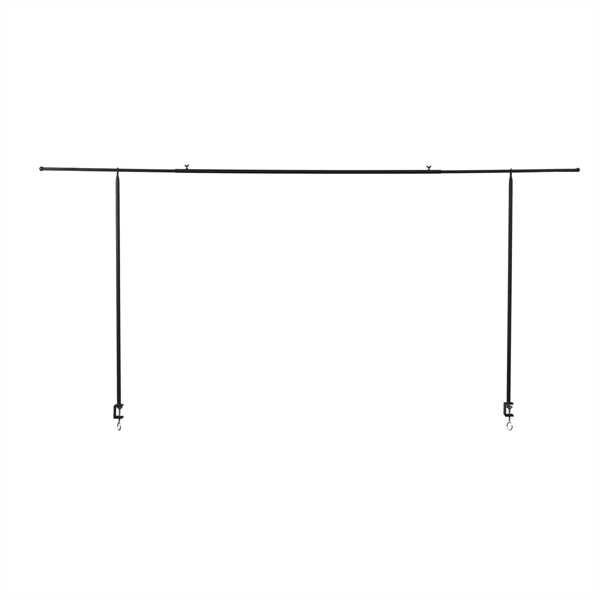 TABLE HANGER BLACK - H110CM, MAX. L250CM