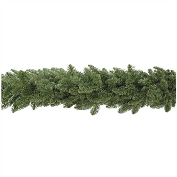 GHIRLANDA NATALE ABIES NORDMANN VERDE CM.D33X270H