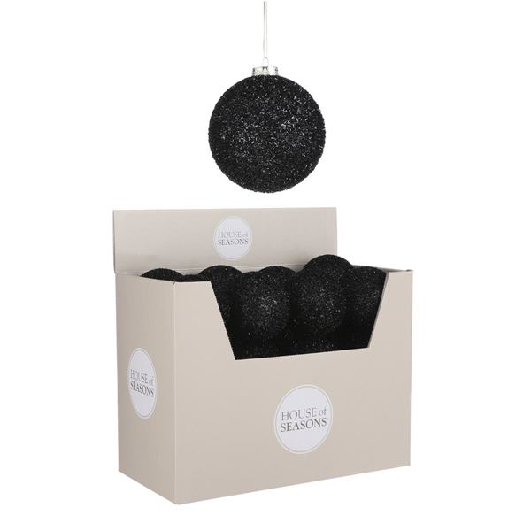 PALLINA NATALE D10CM NERO